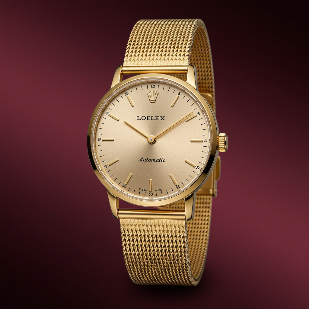 ساعة ذهبية فاخرة 👑⌚ - الصورة 3