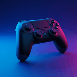 يد DualSense أحمر كوزمي 🎮❤️